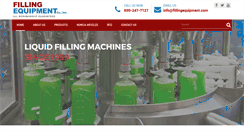 Desktop Screenshot of fillingequipment.com